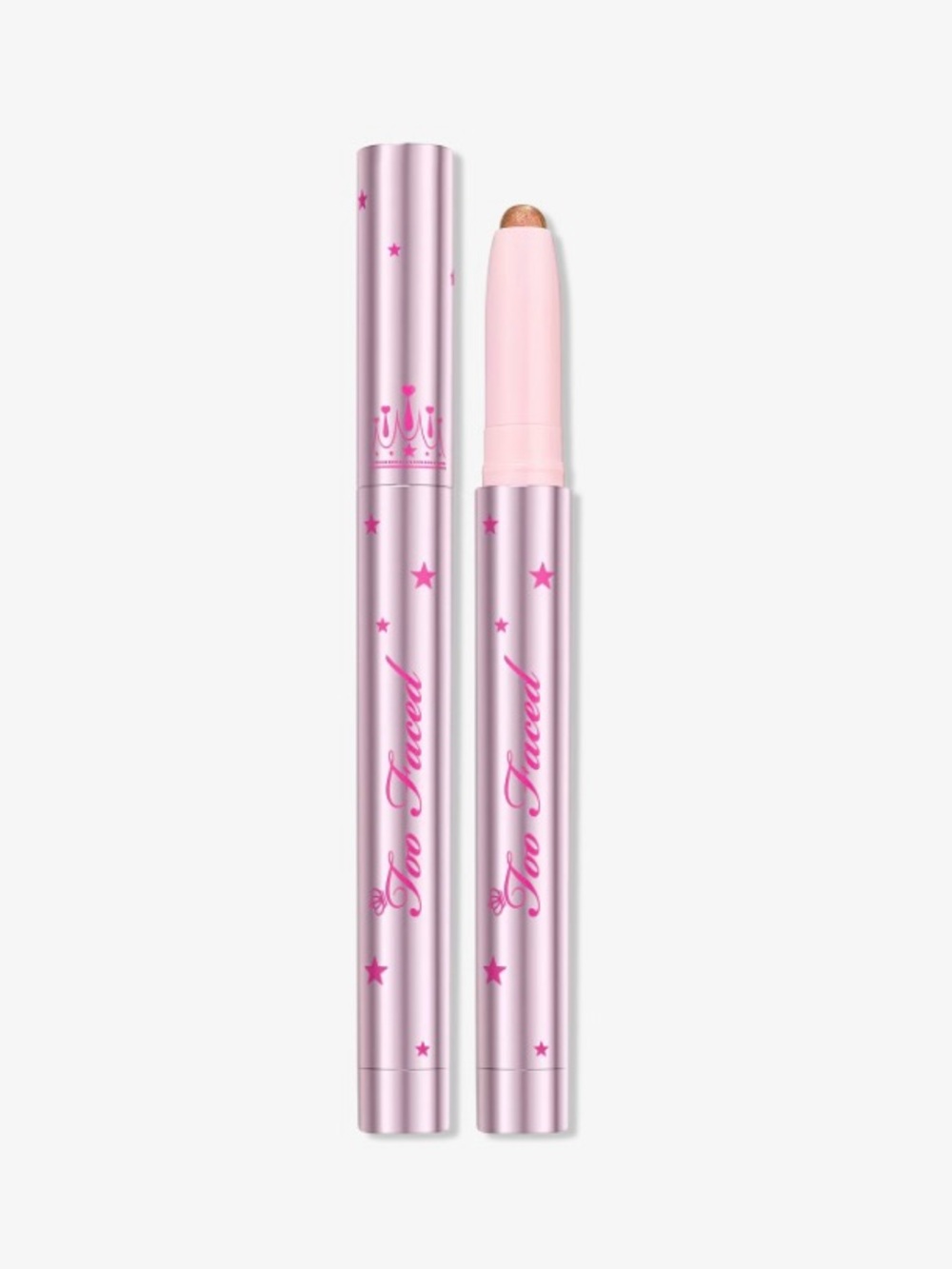 Too Faced Quickie Queen Eyeshadow Stick Charmed (brown w/ gold sparkle)